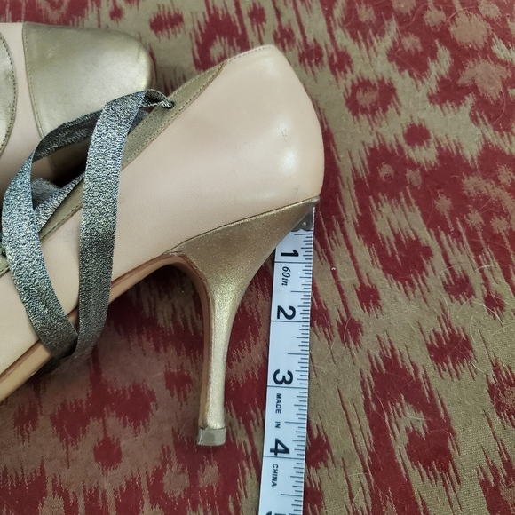 💯 Chanel Ribbon Ankle Wrap Ballet Heels - Picture 9 of 15